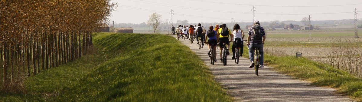 In bici